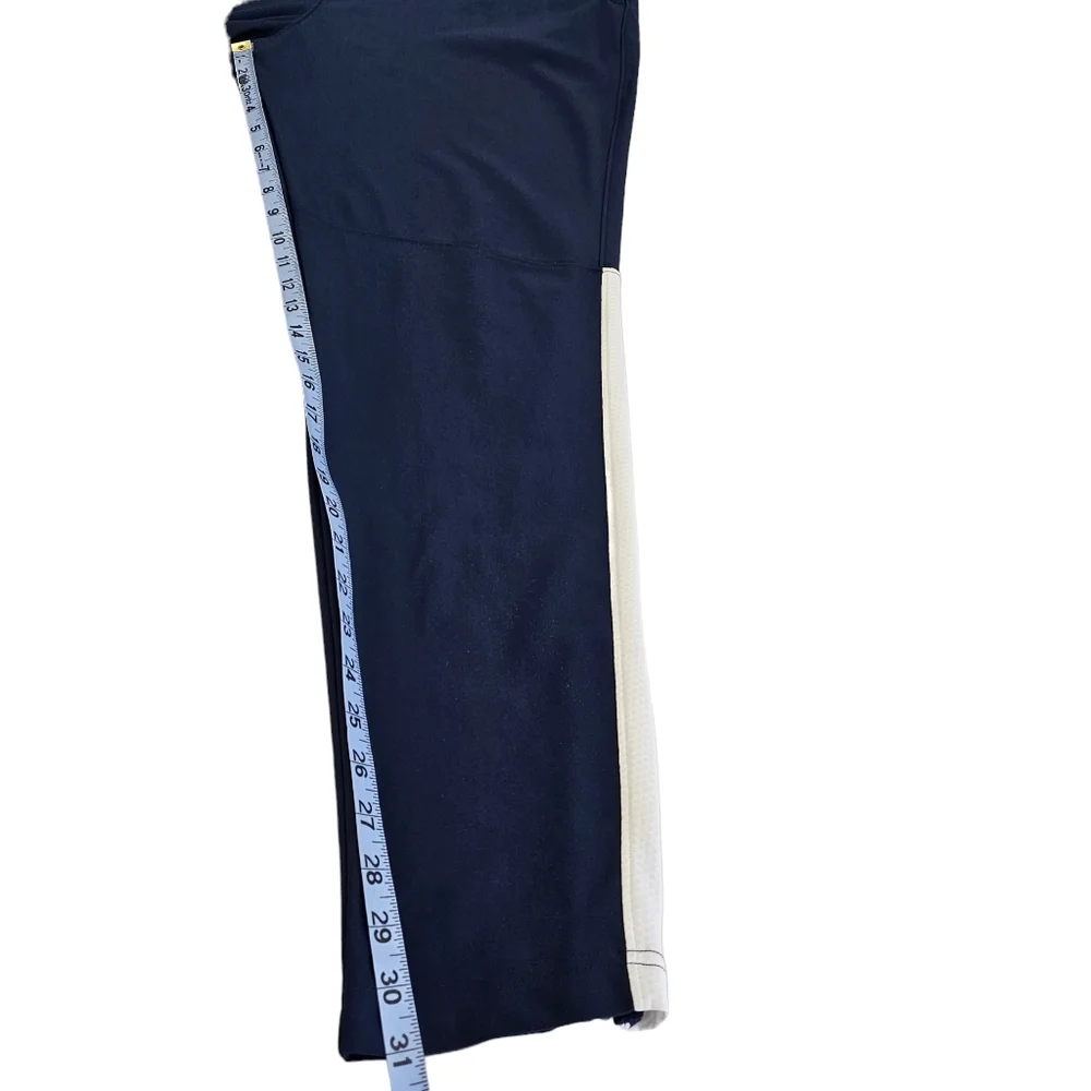Under Armour Pants Mens Size Extra Large Lightweight Fitted Knit Blue White - Picture 14 of 15